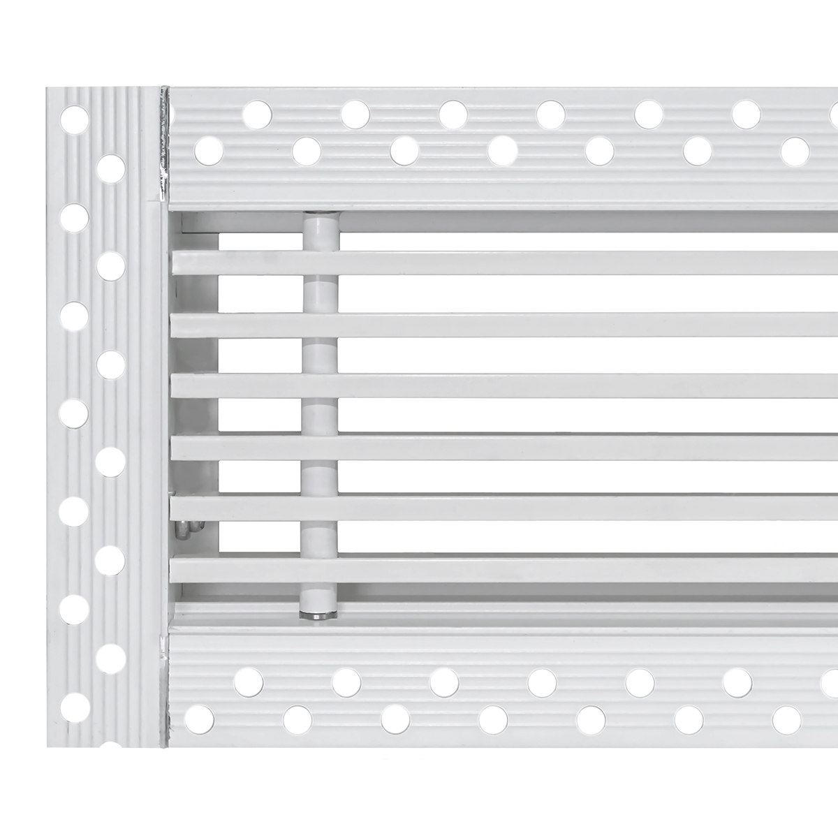 Дизайнерская съемная решетка для скрытого монтажа Brofer FUTURE-10 300x100 белая