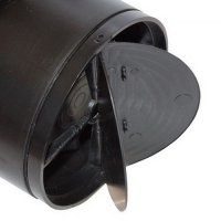 Вентилятор накладной сверхмощный MMotors JSC MMP-06 100/169 куб/ч Стекло/овал Черный