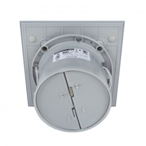 Вентилятор накладной сверхмощный MMotors JSC MMP-06 100/169 куб/ч Стекло/Квадрат Светло Серый с каплями