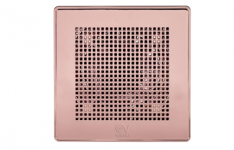 Вентилятор накладной Vortice Punto Evo ME 100/4 LL PINK GOLD (двухскоростной)